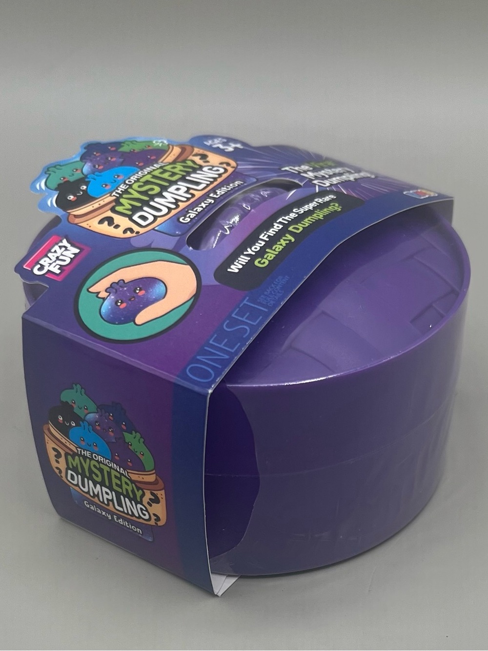RMS Mystery Dumpling Galaxy Edition - Purple 4” Bun Squishy Crazy Fun VIRAL Toy💜 - Picture 3 of 6